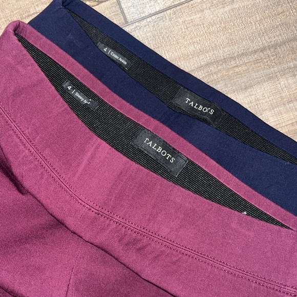 Bundle!! TWO Pairs Talbots Dress Pants - Picture 6 of 6